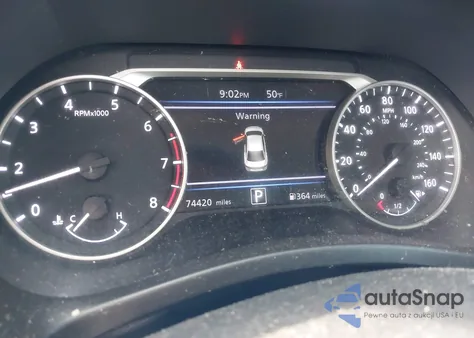 2021 Nissan Sentra Sr Xtronic Cvt z USA, uszkodzony, nr VIN 3N1AB8DVXMY281340